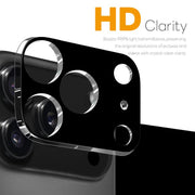 For iPhone 17 Pro Max 2pcs NORTHJO Camera Lens Protector 3D HD Tempered Glass Film(Black)