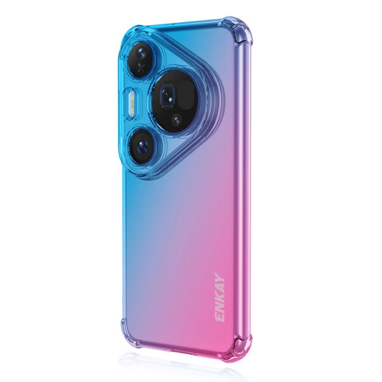For Huawei Pura 80 Ultra ENKAY Hat-Prince Gradient Airbag TPU Phone Case(Blue Pink) - free shipping - PMC TechLife - Order now!