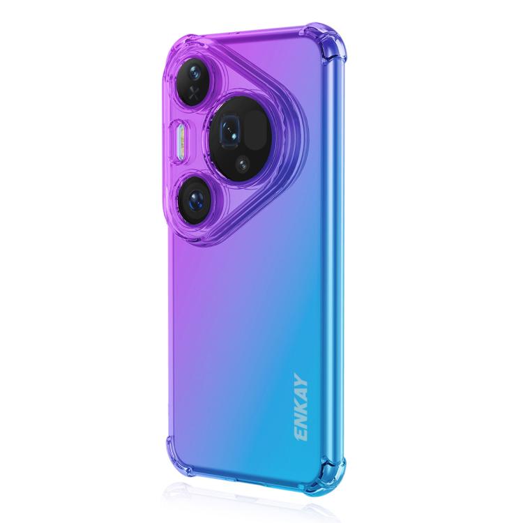 For Huawei Pura 80 Pro / 80 Pro+ ENKAY Hat-Prince Gradient Airbag TPU Phone Case(Purple Blue) - free shipping - PMC TechLife - Order now!