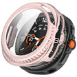 For Samsung Galaxy Watch8 Classic 46mm Tempered Film Integrated PC Watch Cover(Frosted Pink) - free shipping - PMC TechLife - Order now!