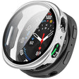 For Samsung Galaxy Watch 8 44mm Tempered Film Integrated PC Watch Cover(Frosted Silver) - free shipping - PMC TechLife - Order now!