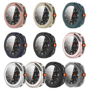 For Samsung Galaxy Watch 8 44mm Tempered Film Integrated PC Watch Cover(Transparent)