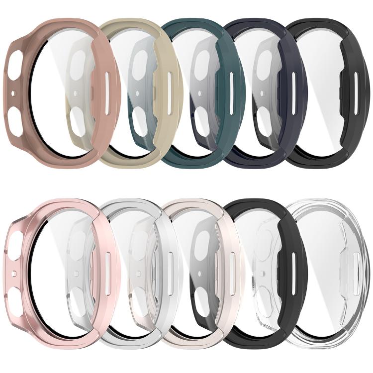For Samsung Galaxy Watch8 Classic 46mm Tempered Film Integrated PC Watch Cover(Transparent)