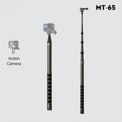 JMARY MT-65 For Action Cameras 3m Carbon Fiber Selfie Stick Monopod 5 Section Extension Pole - free shipping - PMC Jewellery - Order now!