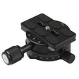 X-64 Professional Camera Tripod Monopod Panoramic Panorama Head with Quick Release Plate - Tripod Heads by PMC TechLife | Online Shopping South Africa | PMC TechLife | Buy Now Pay Later Mobicred