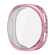 For Samsung Galaxy Watch8 40mm ENKAY Hat-Prince Full Coverage Electroplated Soft TPU Case with Screen Protection(Pink)