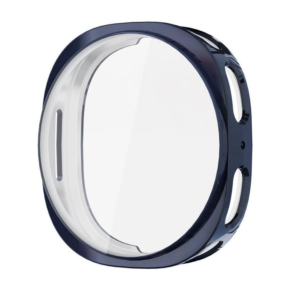 For Samsung Galaxy Watch8 40mm ENKAY Hat-Prince Full Coverage Electroplated Soft TPU Case with Screen Protection(Blue)