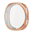 For Samsung Galaxy Watch8 40mm ENKAY Hat-Prince Full Coverage Electroplated Soft TPU Case with Screen Protection(Rose Gold) - free shipping - PMC TechLife - Order now!