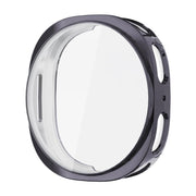 For Samsung Galaxy Watch8 40mm ENKAY Hat-Prince Full Coverage Electroplated Soft TPU Case with Screen Protection(Metal Gray)