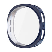 For Samsung Galaxy Watch8 44mm ENKAY Hat-Prince Full Coverage Electroplated Soft TPU Case with Screen Protection(Blue)