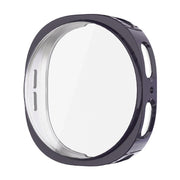 For Samsung Galaxy Watch8 44mm ENKAY Hat-Prince Full Coverage Electroplated Soft TPU Case with Screen Protection(Metal Gray)