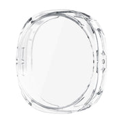 For Samsung Galaxy Watch8 44mm ENKAY Hat-Prince Full Coverage Electroplated Soft TPU Case with Screen Protection(Transparent)
