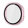 For Samsung Galaxy Watch8 44mm ENKAY Hat-Prince Full Coverage Tempered Glass Film Integrated PC Watch Case(Rose Pink) - free shipping - PMC TechLife - Order now!