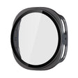 For Samsung Galaxy Watch8 44mm ENKAY Hat-Prince Full Coverage Tempered Glass Film Integrated PC Watch Case(Metal Gray) - free shipping - PMC TechLife - Order now!