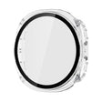 For Samsung Galaxy Watch8 44mm ENKAY Hat-Prince Full Coverage Tempered Glass Film Integrated PC Watch Case(Transparent) - free shipping - PMC TechLife - Order now!