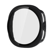 For Samsung Galaxy Watch8 40mm ENKAY Hat-Prince Full Coverage Tempered Glass Film Integrated PC Watch Case(Black)