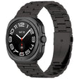 For Samsung Galaxy Watch8 / Watch8 Classic Three Beads Stainless Steel Watch Band with Removal Tool(Black) - free shipping - PMC TechLife - Order now!