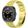 For Samsung Galaxy Watch8 / Watch8 Classic Three Beads Stainless Steel Watch Band with Removal Tool(Gold) - free shipping - PMC TechLife - Order now!