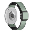 For Samsung Galaxy Watch8 / Watch8 Classic Square Magnetic Buckle Leather Skin Silicone Watch Band(Azure) - free shipping - PMC TechLife - Order now!