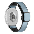 For Samsung Galaxy Watch8 / Watch8 Classic Square Magnetic Buckle Leather Skin Silicone Watch Band(Starlight Blue) - free shipping - PMC TechLife - Order now!