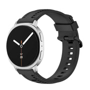For Samsung Galaxy Watch8 / Watch8 Classic Tire Texture Silicone Watch Band(Black)