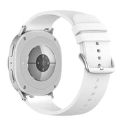 For Samsung Galaxy Watch8 / Watch8 Classic Round Tail Silicone Watch Band(White)