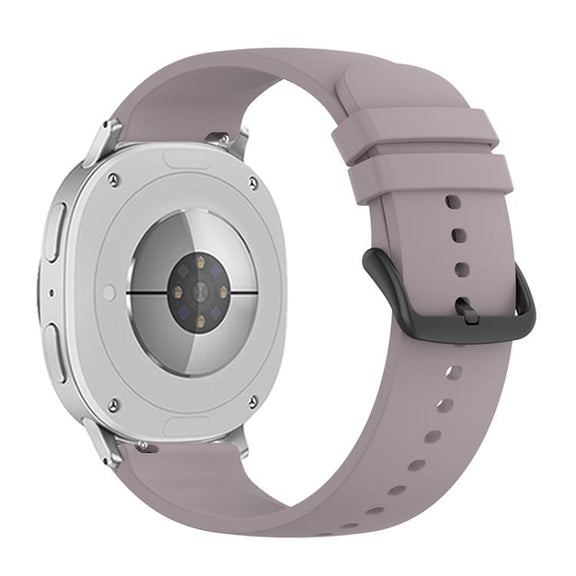 For Samsung Galaxy Watch8 / Watch8 Classic Round Tail Silicone Watch Band(Roland Purple)