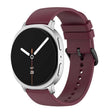For Samsung Galaxy Watch8 / Watch8 Classic Round Tail Silicone Watch Band(Wine Red) - free shipping - PMC TechLife - Order now!