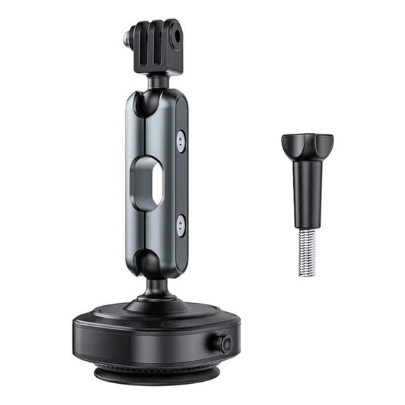 DJ-1  Car Mount Aluminum Alloy Action Camera Holder Electric Vacuum Suction Cup Bracket