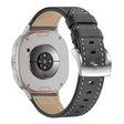 For Samsung Galaxy Watch8 / Watch8 Classic Round Tail Square Buckle Leather Watch Band(Black) - free shipping - PMC TechLife - Order now!