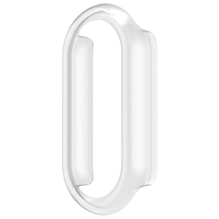 For Xiaomi Mi Band 8 / 9 Ceramic / 10 Ceramic Half Coverage Hollow PC Watch Protective Cover(Transparent) - free shipping - PMC TechLife - Order now!