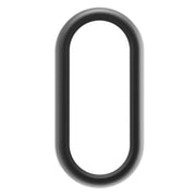 For Xiaomi Mi Band 8 / 9 Ceramic / 10 Ceramic Half Coverage Hollow PC Watch Protective Cover(Black)