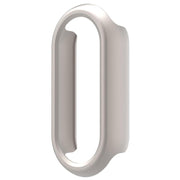 For Xiaomi Mi Band 8 / 9 Ceramic / 10 Ceramic Half Coverage Hollow PC Watch Protective Cover(Starlight)