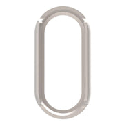 For Xiaomi Mi Band 8 / 9 Ceramic / 10 Ceramic Half Coverage Hollow PC Watch Protective Cover(Starlight)
