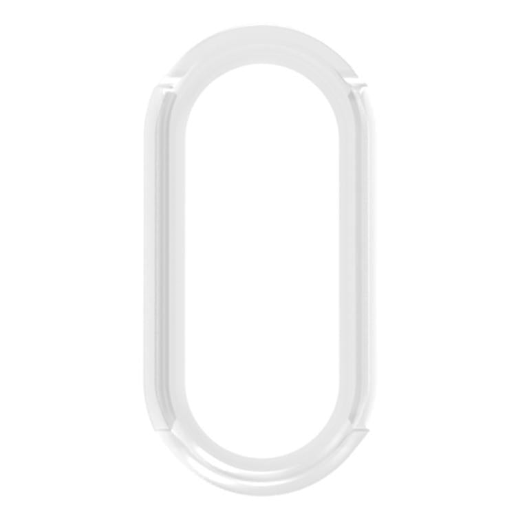 For Xiaomi Smart Band 9 / 9 NFC Half Coverage Hollow PC Watch Protective Cover(Transparent)