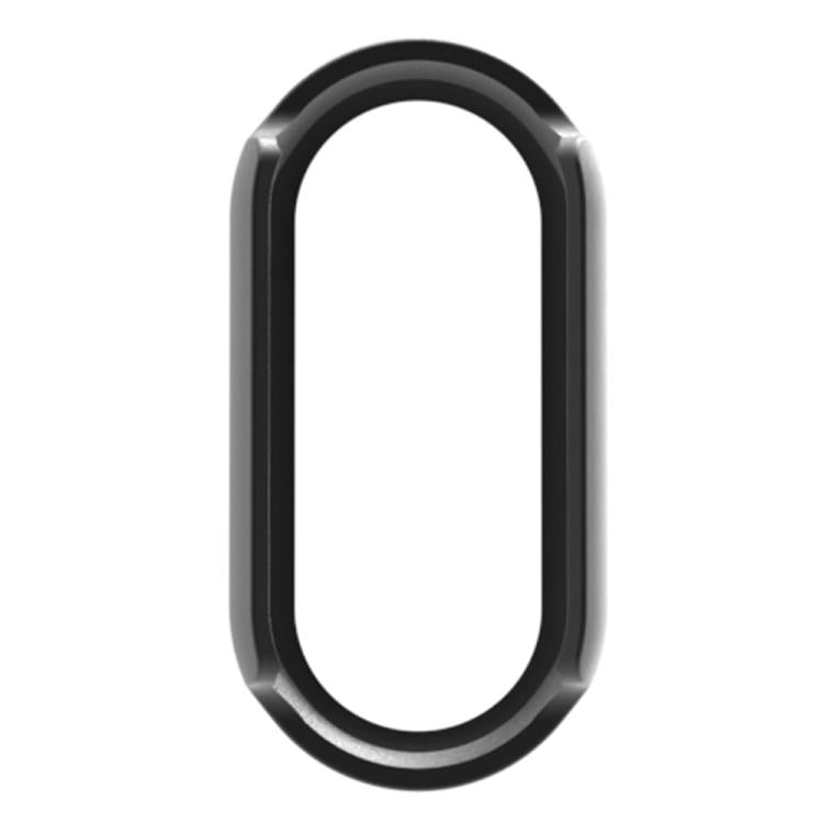 For Xiaomi Smart Band 9 / 9 NFC Half Coverage Hollow PC Watch Protective Cover(Black)
