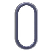 For Xiaomi Smart Band 9 / 9 NFC Half Coverage Hollow PC Watch Protective Cover(Midnight Blue)