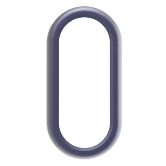 For Xiaomi Smart Band 9 / 9 NFC Half Coverage Hollow PC Watch Protective Cover(Midnight Blue)