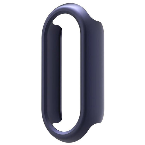 For Xiaomi Smart Band 9 / 9 NFC Half Coverage Hollow PC Watch Protective Cover(Midnight Blue)