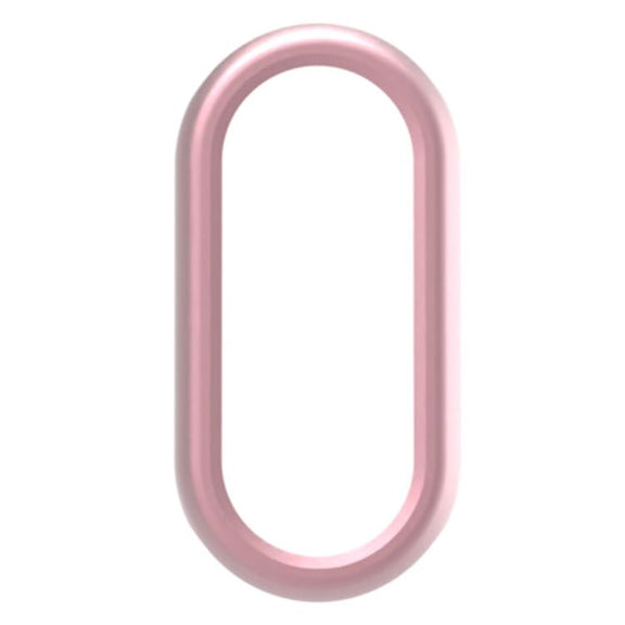 For Xiaomi Smart Band 9 / 9 NFC Half Coverage Hollow PC Watch Protective Cover(Rose Pink)
