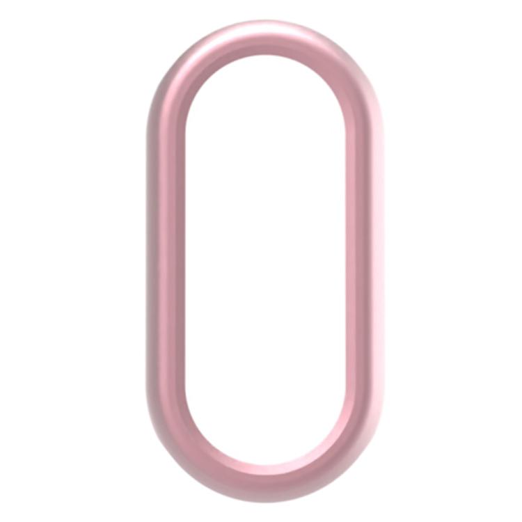 For Xiaomi Smart Band 9 / 9 NFC Half Coverage Hollow PC Watch Protective Cover(Rose Pink)