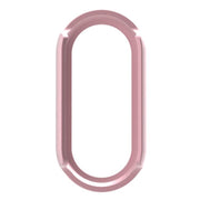 For Xiaomi Smart Band 9 / 9 NFC Half Coverage Hollow PC Watch Protective Cover(Rose Pink)