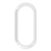 For Xiaomi Smart Band 10 / 10 NFC Half Coverage Hollow PC Watch Protective Cover(Transparent)