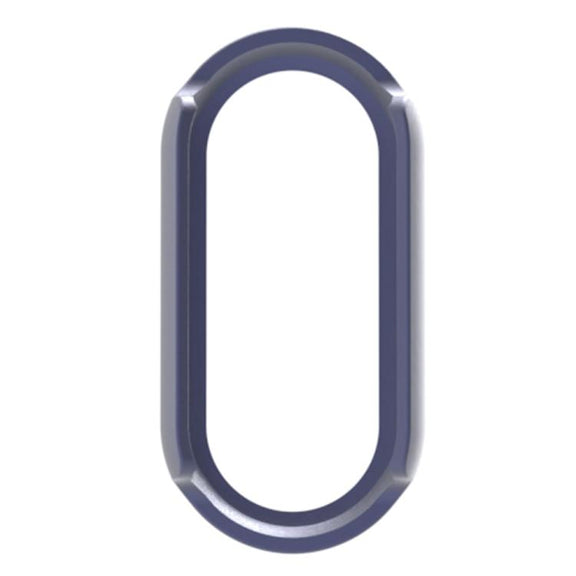 For Xiaomi Smart Band 10 / 10 NFC Half Coverage Hollow PC Watch Protective Cover(Midnight Blue)