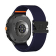 For Samsung Galaxy Watch8 / Watch8 Classic Parachute Buckle Stretch Nylon Watch Band(Dark Blue) - free shipping - PMC TechLife - Order now!