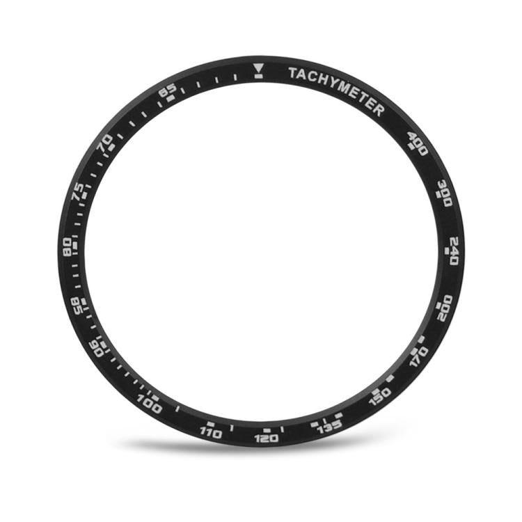 For Samsung Galaxy Watch8 40mm Speed Bezel and Black Reverse Buckle Silicone Watch Band(Beige Black)