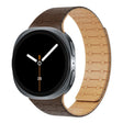 For Samsung Galaxy Watch8 / Watch8 Classic Integrated Magnetic Silicone Watch Band(Dark Brown+Light Brown) - free shipping - PMC TechLife - Order now!