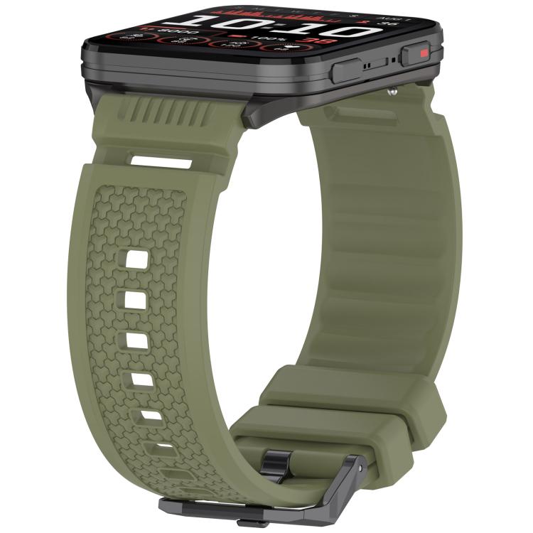 For Garmin Venu X1 Armor Silicone Watch Band(Jungle Green)