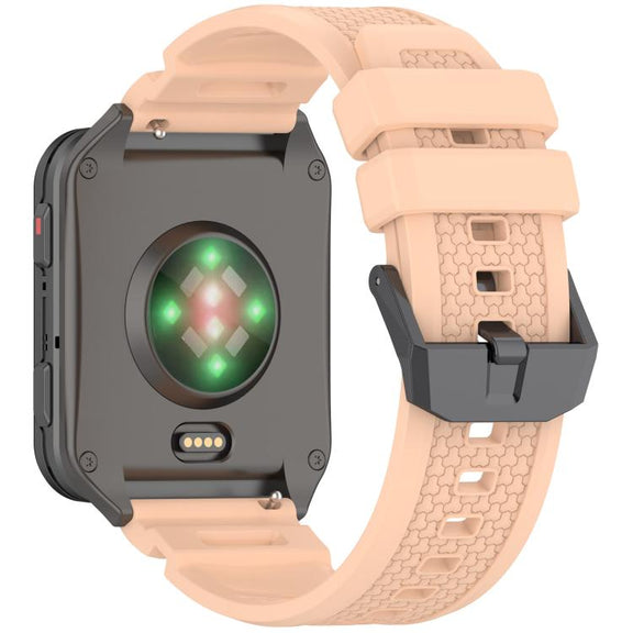 For Garmin Venu X1 Armor Silicone Watch Band(Pink)