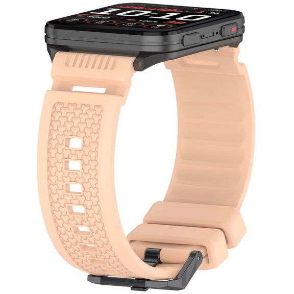 For Garmin Venu X1 Armor Silicone Watch Band(Pink)